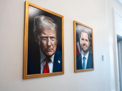 البيت الأبيض يكشف عن بورتريه فني جديد للرئيس ترمب . 3 يونيو 2025 - @WhiteHouse