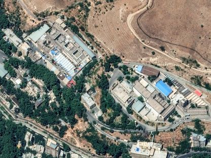 صورة بالأقمار الاصطناعية تظهر سجن إيفين في العاصمة الإيرانية طهران في 20 يونيو قبل غارة إسرائيلية عليه في 23 يونيو 2025 - REUTERS