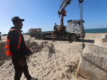 واشنطن تعلن بدء إنشاءات رصيف المساعدات البحري أمام ساحل غزة