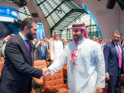 ولي العهد السعودي والرئيس السوري يبحثان العلاقات الثنائية