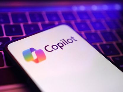 شعار Copilot مساعد مايكروسوفت الذكي. 20 مايو 2024 - Reuters