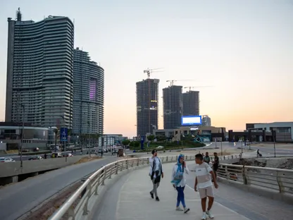 مشروعات سياحية بمنطقة الساحل الشمالي في مصر. 24 أغسطس 2023 - Bloomberg