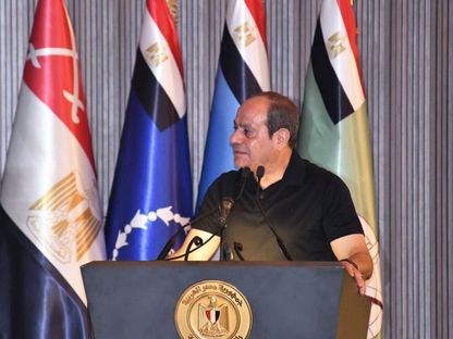 الرئيس المصري عبد الفتاح السيسي متحدثاً إلى طلاب الأكاديمية العسكرية المصرية، العاصمة الإدارية الجديدة، القاهرة، 6 أغسطس 2025 - الرئاسة المصرية - عبر فيسبوك