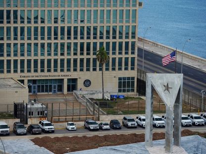 السفارة الأميركية في العاصمة الكوبية هافانا، 24 مايو 2023 - Reuters