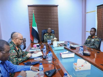 رئيس مجلس السيادة السوداني عبد الفتاح البرهان يرأس اجتماع سابق لمجلس الأمن والدفاع في بورتسودان. 29 مايو 2025 - x/TSC_SUDAN