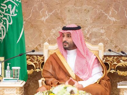ولي العهد السعودي الأمير محمد بن سلمان خلال حفل استقبال في مكة المكرمة. 7 يونيو 2025 - x/spagov