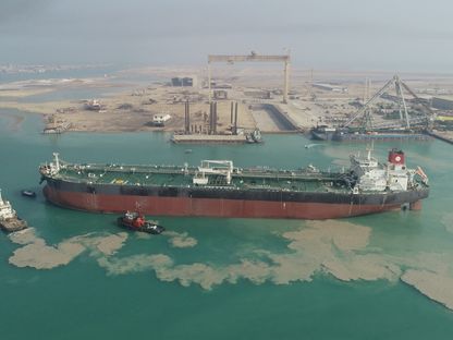 ناقلة نفط قبالة ساحل بوشهر بإيران. 8 يونيو 2022 - REUTERS