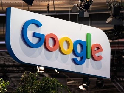 علامة جوجل خلال فعالية "فيفا تك" للتكنولوجيا والابتكار في فرنسا. 9 يوليو 2023 - Bloomberg
