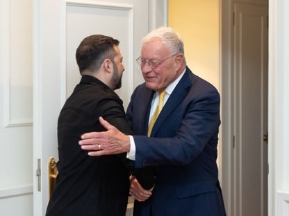 الرئيس الأوكراني فولوديمير زيلينسكي يستقبل المبعوث الأميركي الخاص لأوكرانيا كيث كيلوج. 9 يوليو 2025 - x/ZelenskyyUa
