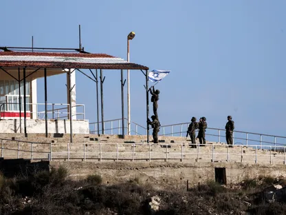 جنود إسرائيليون في أحد المناطق المحتلة في جنوب سوريا. 23 ديسمبر 2024 - Reuters