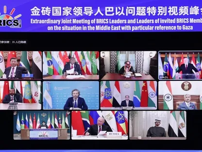 مجموعة "بريكس" تدعو لـ"هدنة إنسانية فورية ودائمة" في غزة