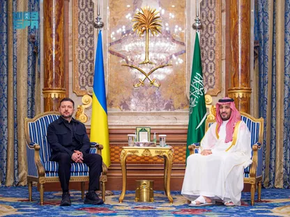 ولي العهد السعودي ورئيس أوكرانيا يبحثان المستجدات الإقليمية والدولية