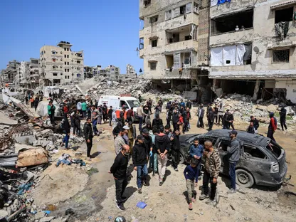 غارة إسرائيلية تودي بحياة 5 فلسطينيين بينهم 3 أطفال شمال غزة