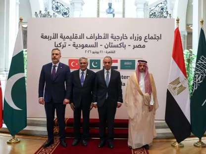 اجتماع رباعي في القاهرة لدعم المفاوضات الأميركية الإيرانية وتنفيذ "مذكرة التفاهم"