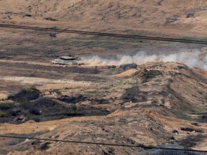 توغل محدود لدبابة إسرائيلية في قطاع غزة مع استمرار القصف الجوي. 31 أكتوبر 2023 - Reuters