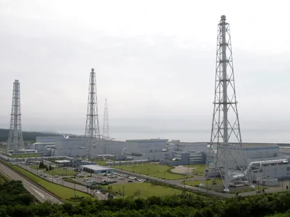 محطة كاشيوازاكي كاريوا للطاقة النووية التابعة لشركة طوكيو للطاقة الكهربائية في كاشيوازاكي. اليابان في 18 يوليو 2007 - reuters