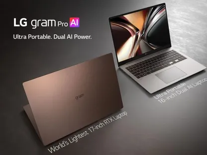 LG تكشف عن أخف حاسوب محمول في العالم بقياس 17 بوصة