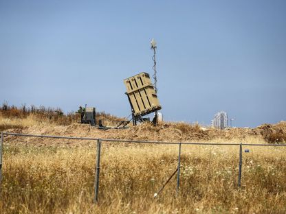 جانب من نظام القبة الحديدية للدفاع الصاروخي في جنوب إسرائيل. 9 مايو 2023 - REUTERS