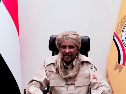 لقطة شاشة لقائد الدعم السريع في السودان محمد حمدان دقلو حميدتي خلال خطاب مسجل بثته قوات الدعم السريع على تليجرام. 15 مارس 2025 - Twitter