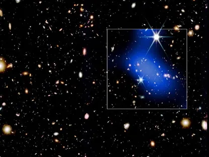 رصد عنقود مجرات نشأ فجأة بمرحلة مبكرة من تاريخ الكون