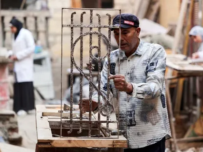 مصر تعيد ترميم وبناء درب اللبانة التاريخي بالقاهرة الفاطمية