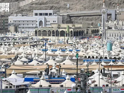 يوم التروية.. أكبر مدينة خيام بالعالم على مساحة 2.5 مليون متر تستقبل الحجاج