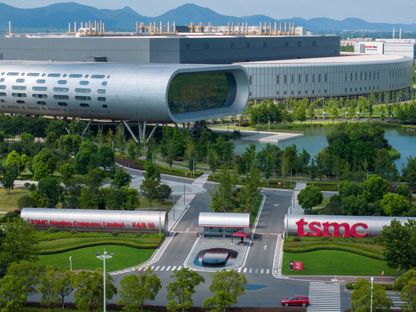 مصنع شركة تايوان لصناعة أشباه الموصلات TSMC في نانجينج بالصين. 9 مارس 2024 - AFP