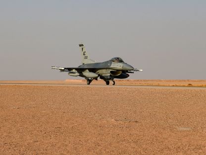 مقاتلات F-16 تصل إلى منطقة مسؤولية القيادة المركزية الأميركية. 23 نوفمبر 2023 - twitter/CENTCOMArabic