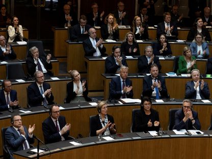 جلسة سابقة للبرلمان النمساوي. 30 مارس 2023 - REUTERS