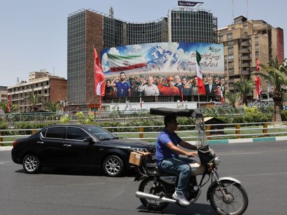 أحد شوارع العاصمة الإيرانية طهران. 22 يونيو 2025 - via REUTERS