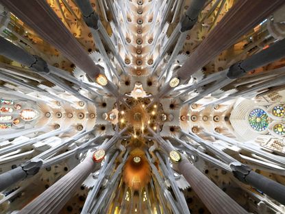 كاتدرائية "ساغرادا فاميليا" في برشلونة. 19 سبتمبر 2023 - AFP