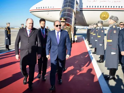السيسي وبوتين يناقشان جهود خفض التصعيد في الشرق الأوسط