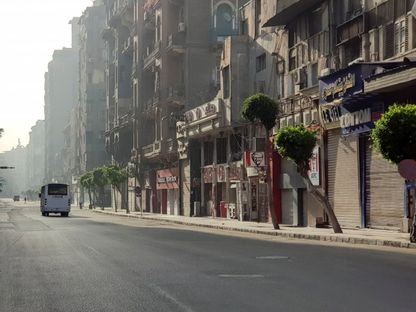 عمارات بوسط العاصمة المصرية القاهرة تضم وحدات سكنية تخضع لقانون الإيجار القديم. 3 مايو 2021 - Reuters