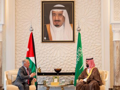 ولي العهد السعودي يلتقي ملك الأردن في نيوم