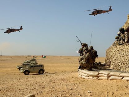 عناصر من الجيش الأردني - Twitter@ArmedForcesJO