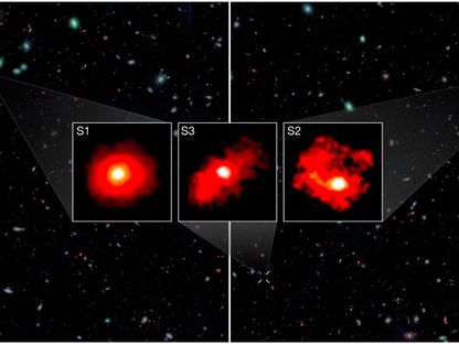 "الوحوش الحمراء".. اكتشاف مجرات عملاقة تتحدى فهمنا لنشأة الكون