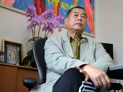 الإعلامي المعارض في هونج كونج جيمي لاي. - REUTERS