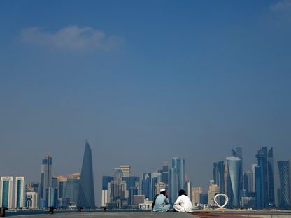 مشهد عام من الدوحة عاصمة قطر. 11 يناير 2024 - REUTERS