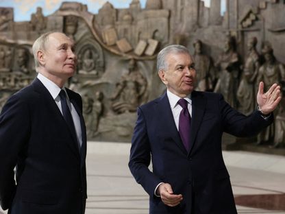 بوتين يصل أوزبكستان في ثالث زيارة خارجية منذ إعادة انتخابه