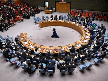 جلسة مجلس الأمن الدولي حول الوضع في الشرق الأوسط، 18 أبريل 2024 - AFP