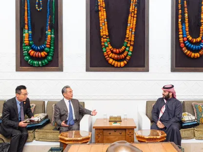 ولي العهد السعودي يتلقى رسالة خطية من الرئيس الصيني