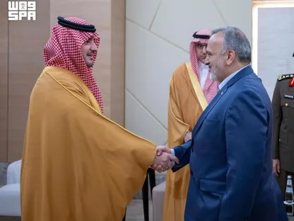 وزير الداخلية السعودي يستقبل رئيس منظمة الحج والزيارة الإيرانية