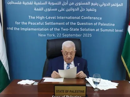 بعد منعه من السفر.. ماذا قال الرئيس الفلسطيني عبر الفيديو في "الأمم المتحدة"؟
