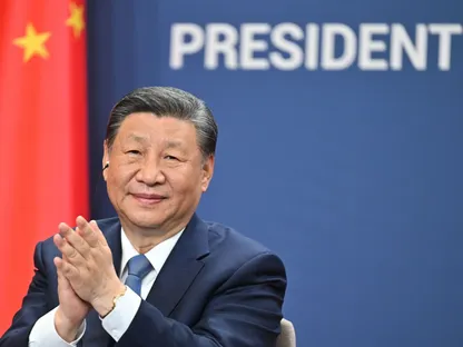 الرئيس الصيني شي جين بينج. 8 مايو 2024 - Bloomberg