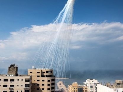 صورة نشرتها منظمة "هيومن رايتس ووتش" قالت فيها إن إسرائيل استخدمت الفسفور الأبيض في قصف غزة ولبنان. 12 أكتوبر 2023 - @hrw