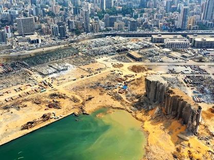 موقع مرفأ بيروت الذي تعرّض للانفجار في 4 أغسطس 2020 - imlebanon.org