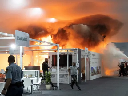 حريق يعطل مفاوضات "COP 30".. وجوتيريش يدعو للتوصل إلى اتفاق
