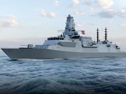 صورة توضيحية غير مؤرخة للفرقاطة البريطانية من طراز Type 26 - X@BAESystemsplc