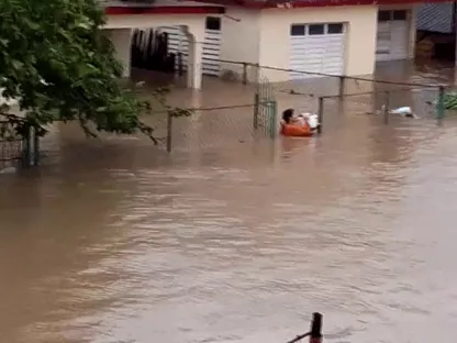 الفيضانات تغمر مناطق كوبية إثر إعصار ميليسا