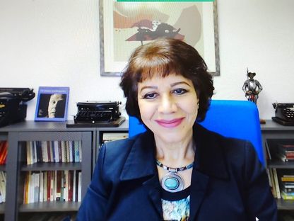 الشاعرة العراقية باهرة عبد اللطيف.17 يناير 2025 - Facebook/Bahira Abdulatif